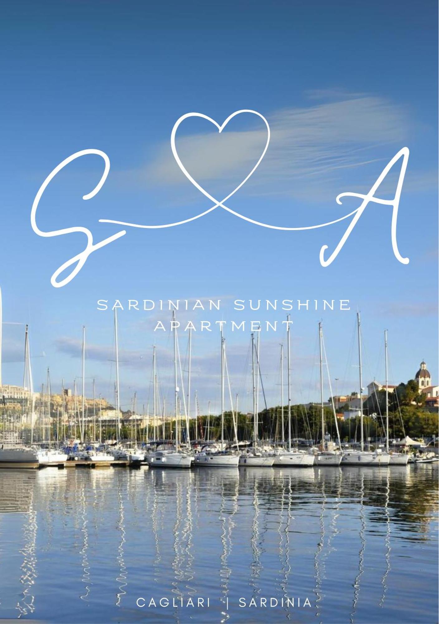 Sunshine Apartment - Appartamento Vicino Al Mare, Cagliari, Sardinia Esterno foto