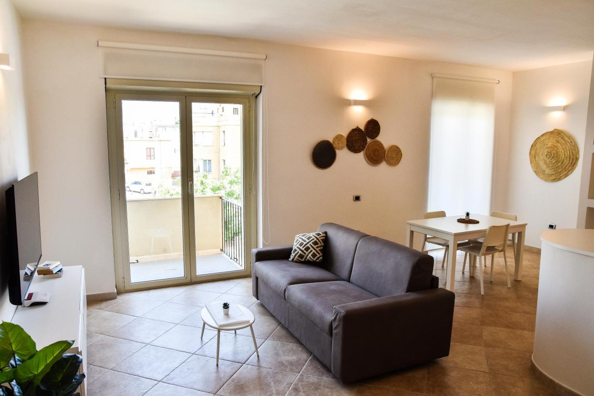 Sunshine Apartment - Appartamento Vicino Al Mare, Cagliari, Sardinia Esterno foto